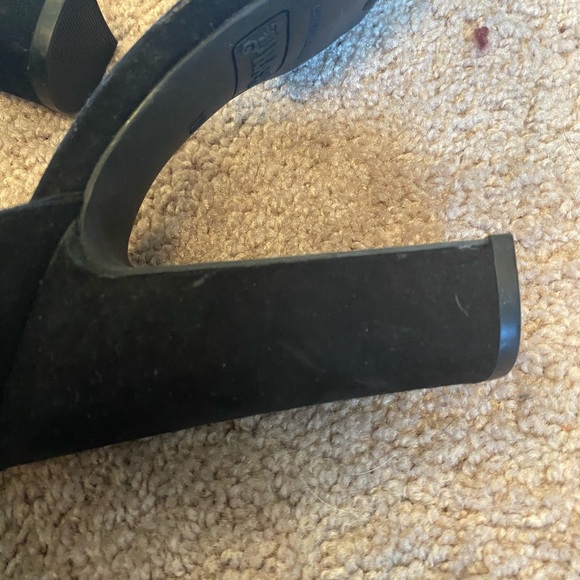 Brash black platform heels 5inch pinup shoes - Picture 4 of 6